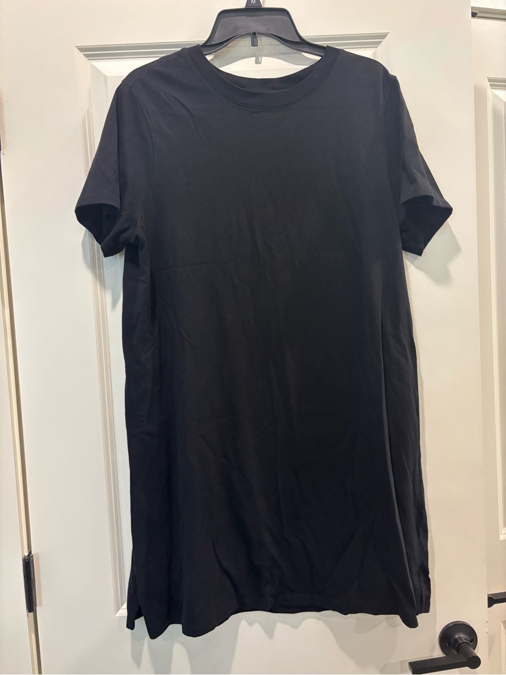 Old Navy Black Short-Sleeve t-shirt Dress